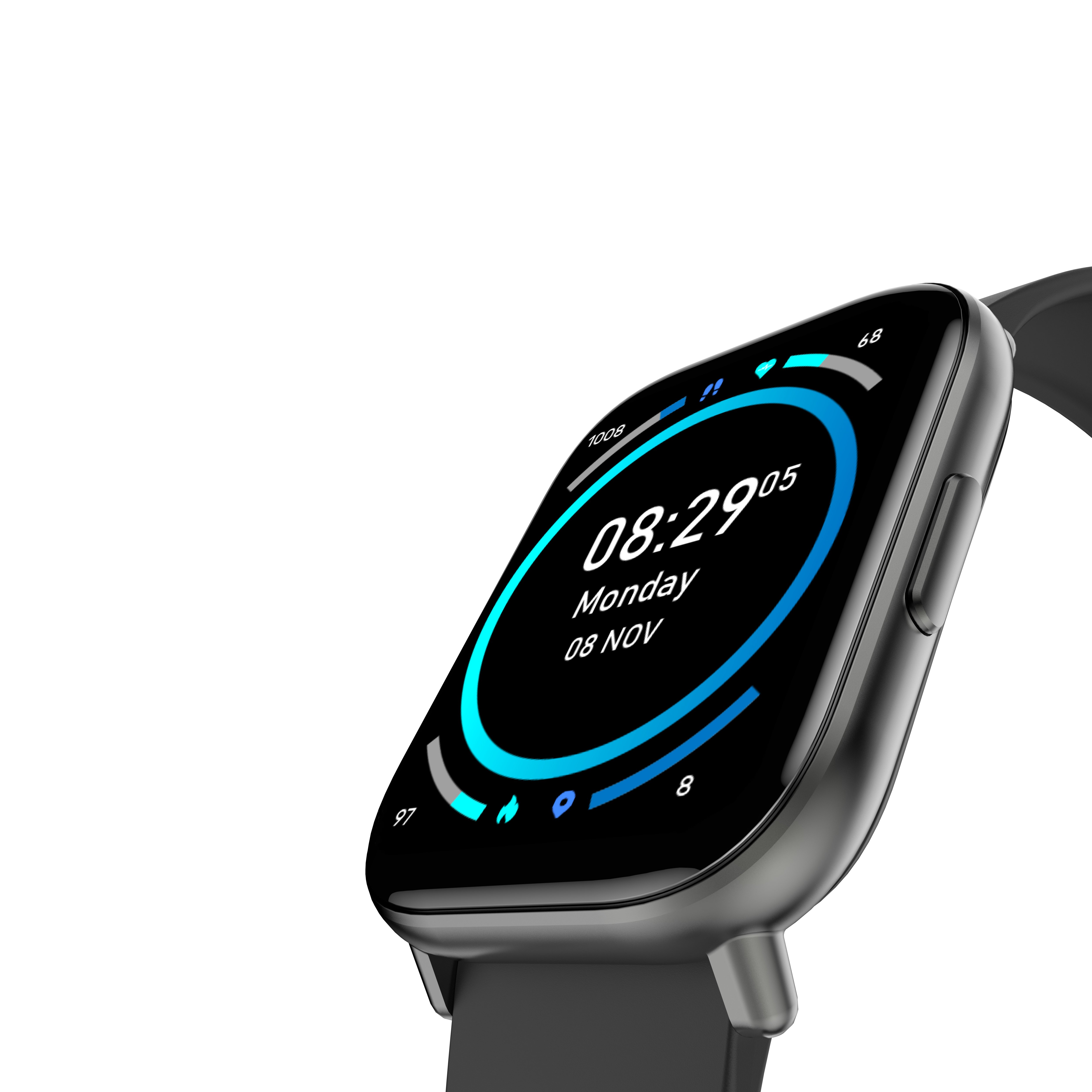 Kingwear KW80 AMOLED smartwatch women men touch display luxury big screen HD Amoled smart watch