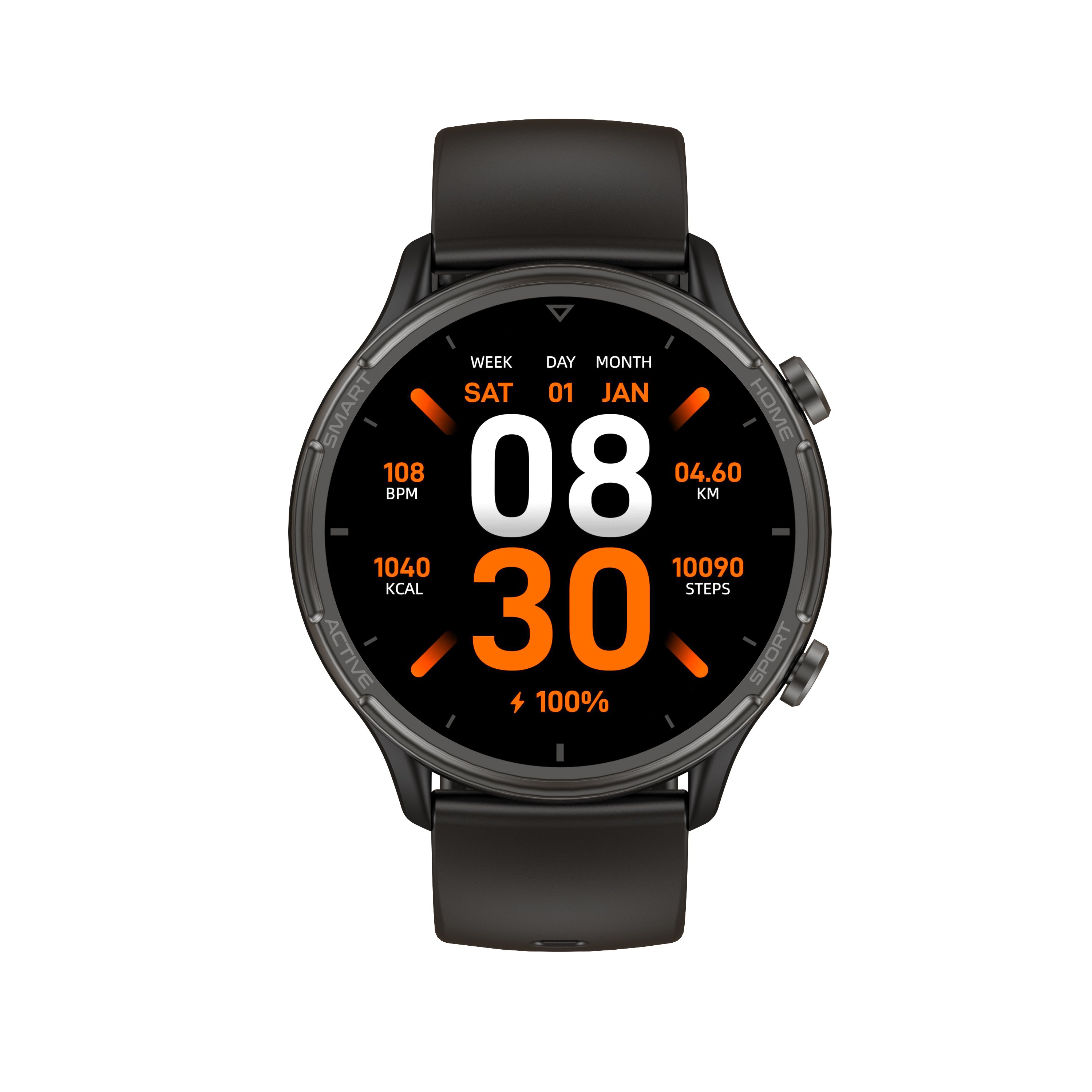 heart rate sports mode waterproof big screen rugged rohs reloj smart watch hombre correas para gold smart watch for women