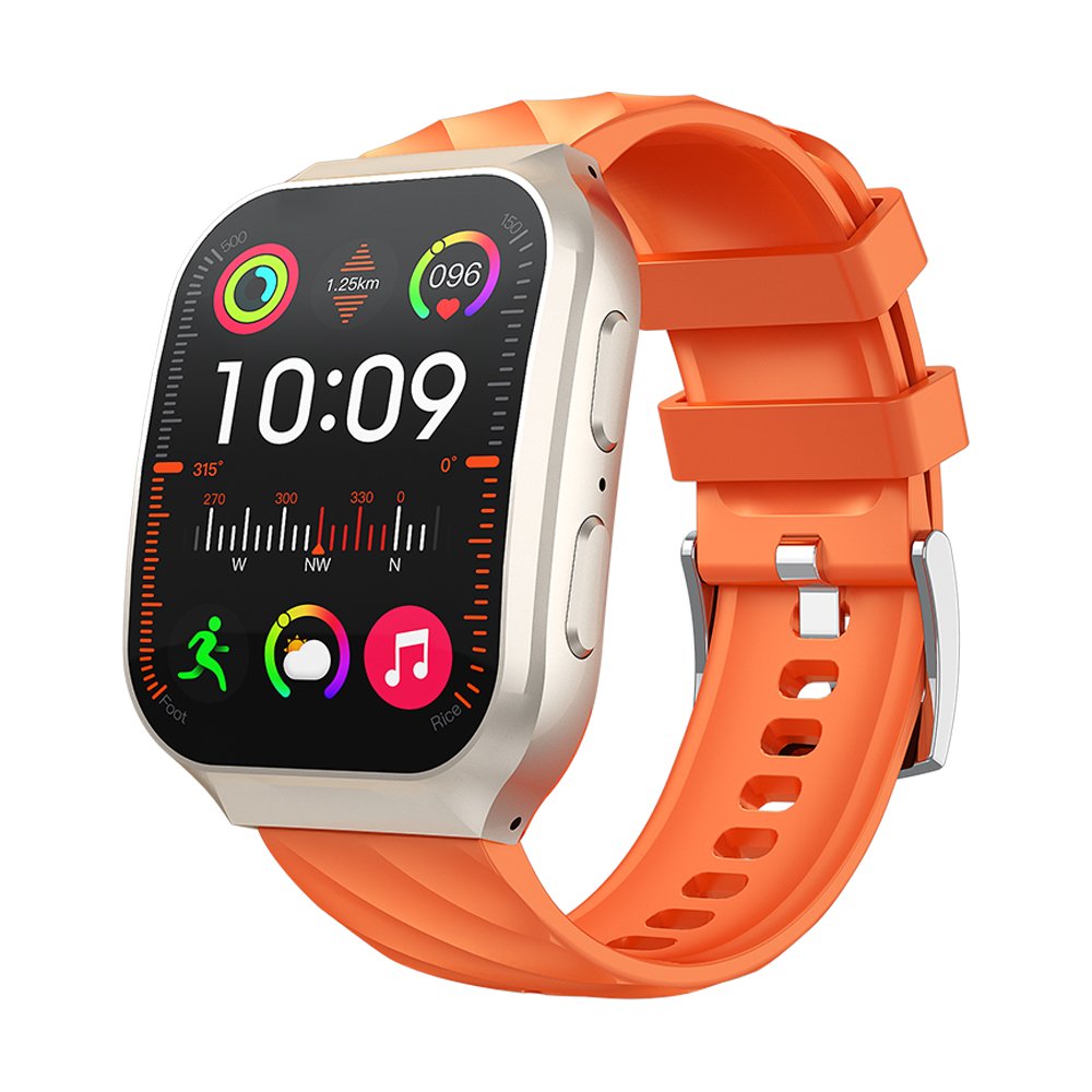 2024 B15 Smart Watch 4G 2.04inch Amoled Heart Rate NFC Waterproof Video Call Sports Health Smartwatch 650mah Battery For Men