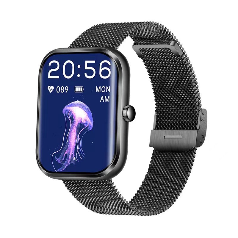 2024 Fashion AK58 Smart Watch 1.96 inch LCD Screen BT Call Wireless Charging Waterproof Reloj watches