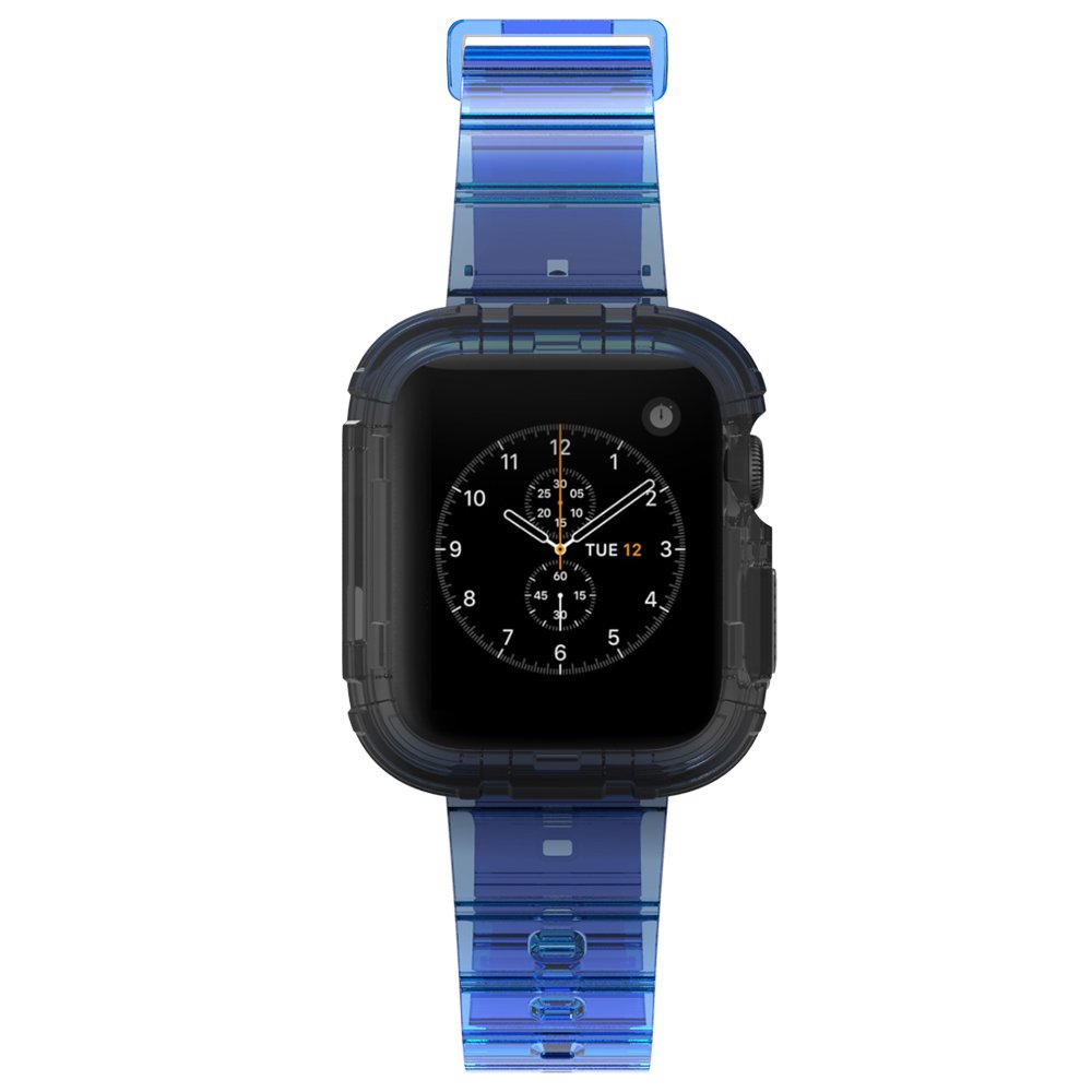 Luxury Smartwatch Strap Soft Smartband Wristband 2021 Newest Crystal Clear Bracelet for Apple Original Smart Watch