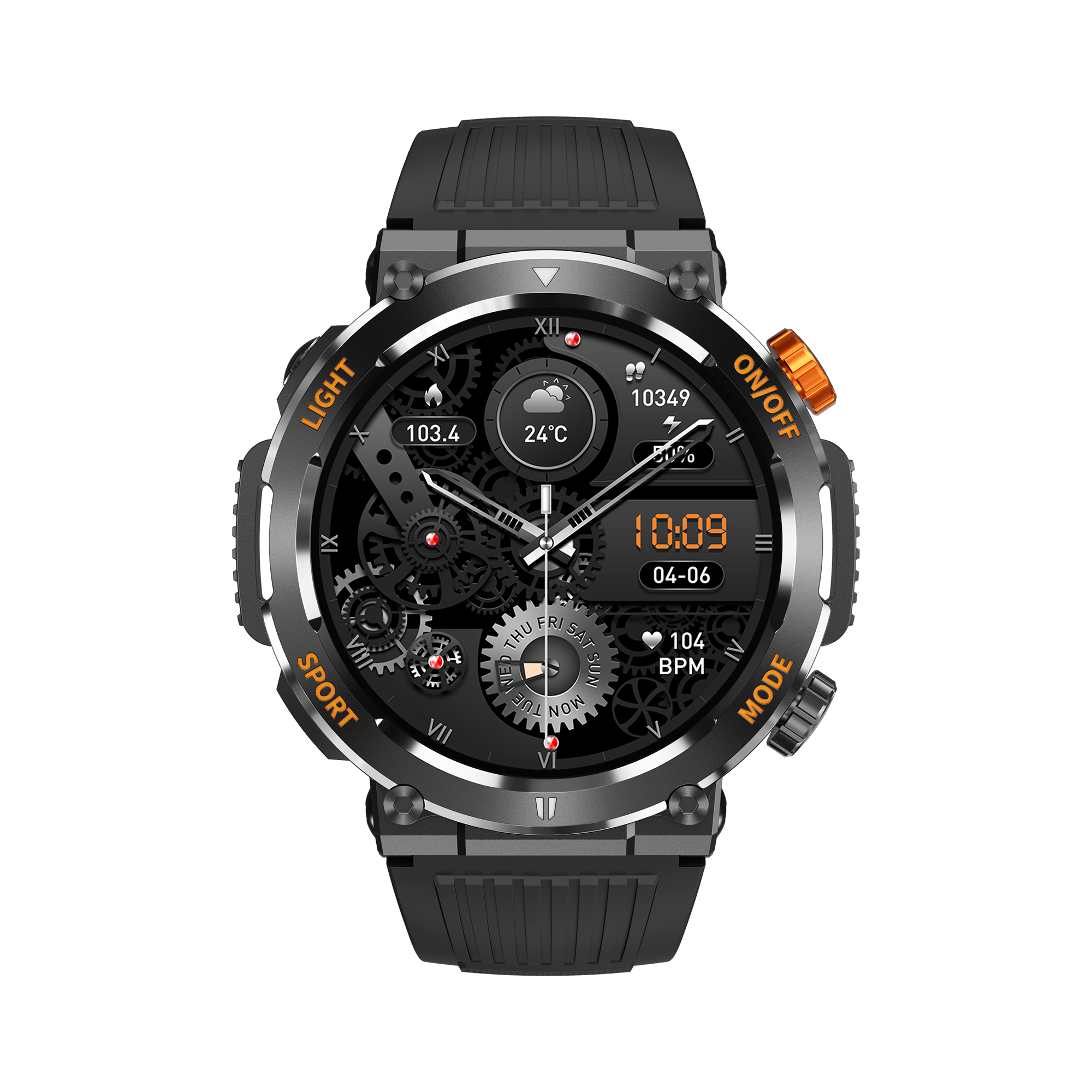 Wonlex DW17 Adult BT Smartwatch Heart Rate Blood Pressure Monitor Weather IP67 Waterproof Sport Fitness Smart Watches For Men