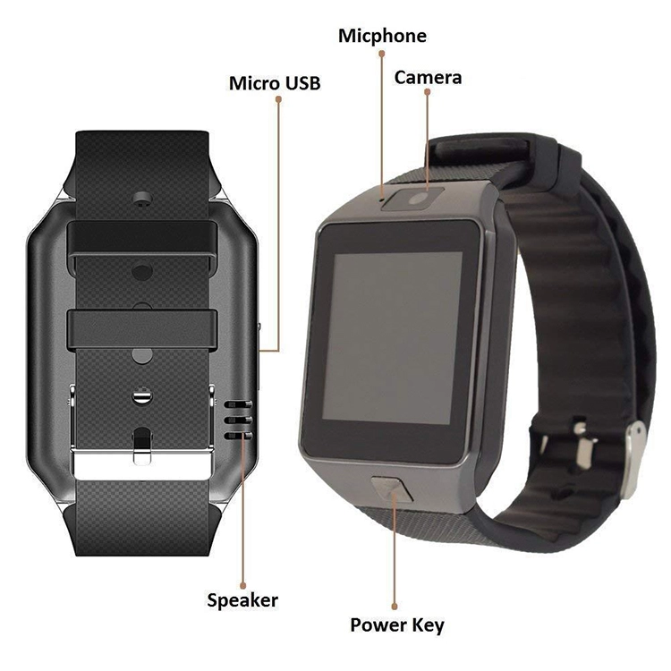 Factory cheapest price MTK62611.54inch GSM phone call smart watch for Android IOS phone
