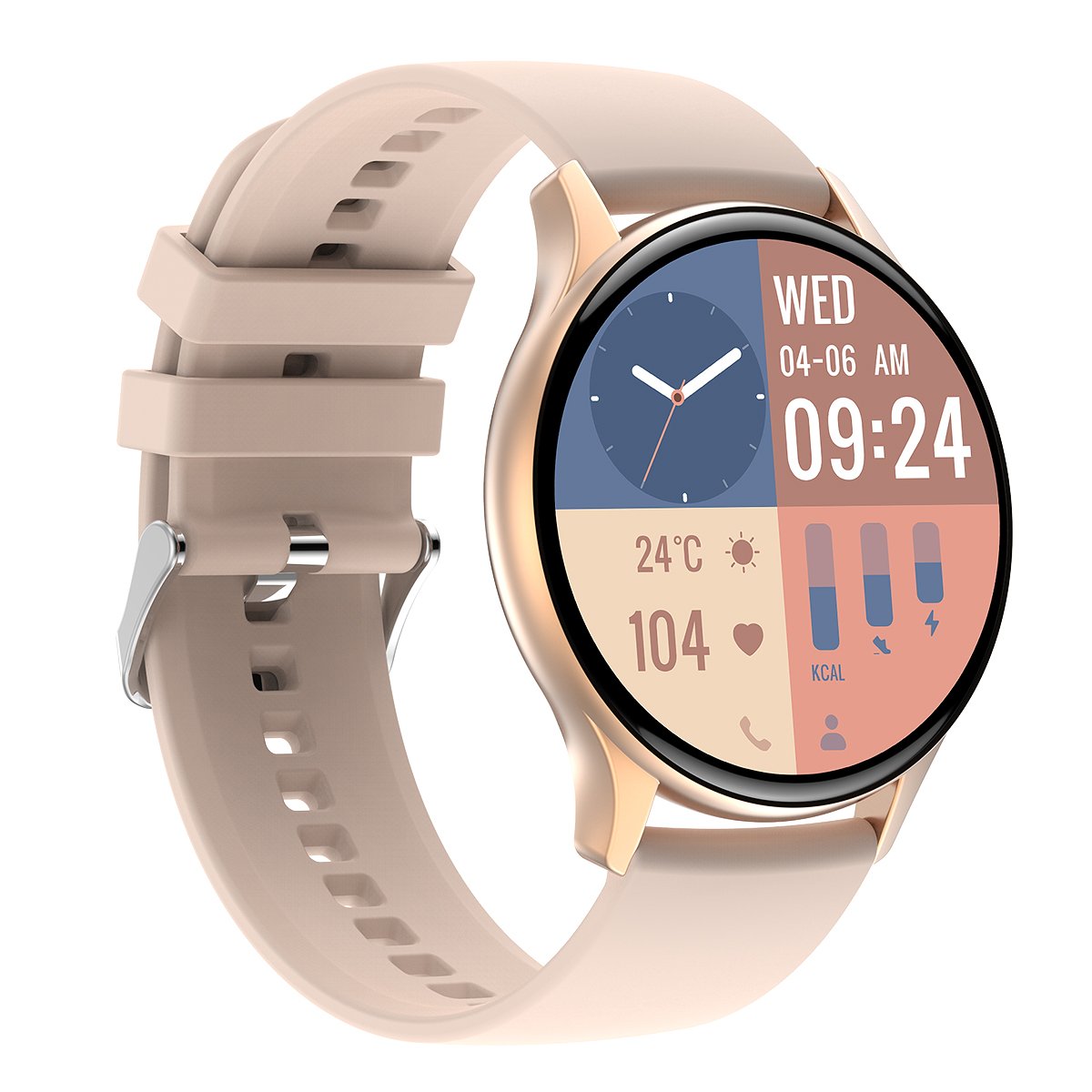 Waterpoof 260mah 1.43 inch AMOLED Smart Watch HK89 Smart Bracelet NFC Voice Music Control Heart Rate Stock Market SmartWatch