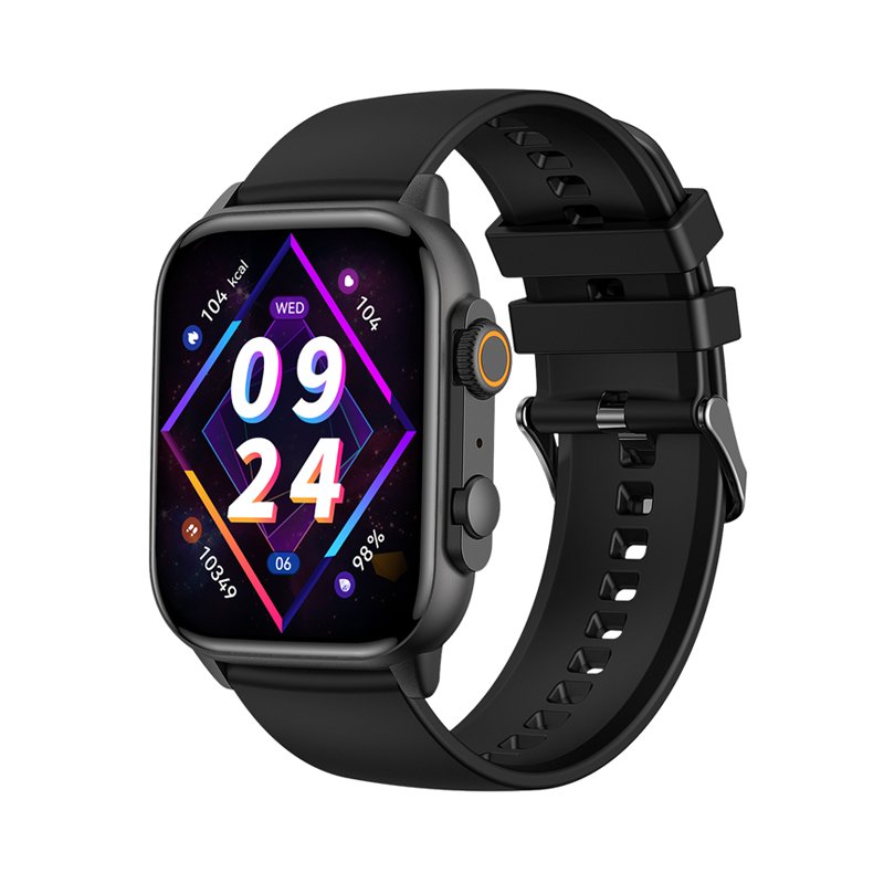 AMOLED Smart Watch HK95 with Square HD Screen Heart Rate Blood Pressure Monitor BT Calling Smartwatch for Men Women 2023