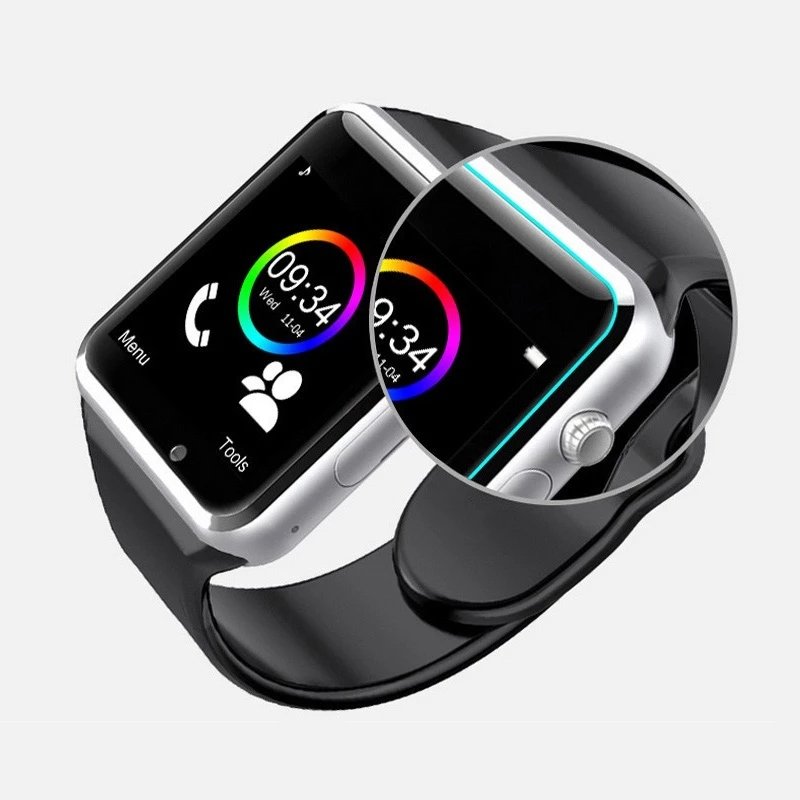 Factory Blue tooth Smart Watch Sports Pedometer SIM Camera A1 Smartwatch For Android Phone A1 SIM Card Sports Smart Watch