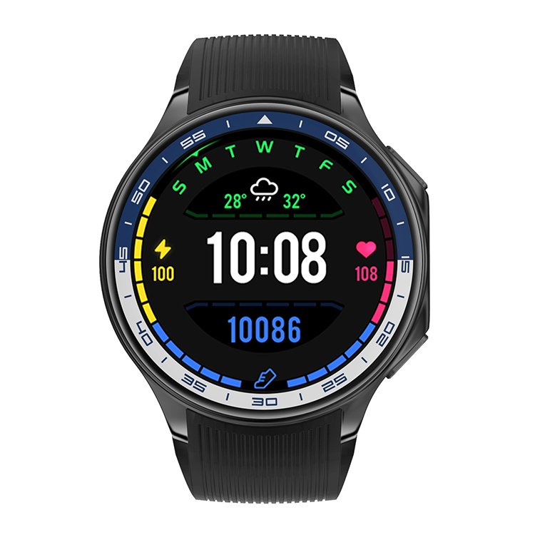 DT Watch X 1.43Inch AMOLED Smart Watch 4GB Large Memory Heart Rate BT Calling IP67 Voice Assistant DT NO.1 Smart Watch for Men