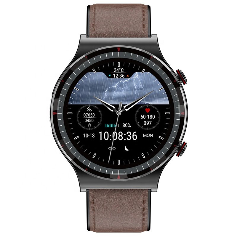 New Arrival G08 Professional Real ECG PPG SPO2 HRV Heart Rate Blood Pressure Oxygen Monitoring Medical Grade Level Smart Watch