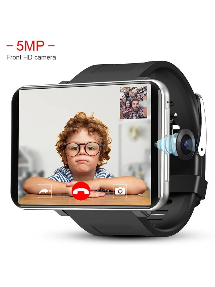 LEMFO LEMT 4G 2.86 Inch Screen Smart Watch Android 7.1 3GB 32GB 5MP Camera 480*640 Resolution 2700mah Battery lem t Smart watch