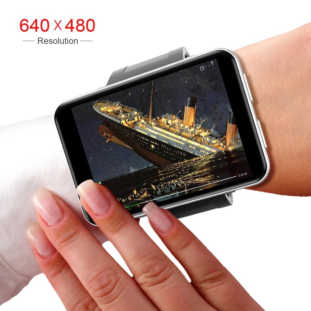 LEMFO LEMT 4G 2.86 Inch Screen Smart Watch Android 7.1 3GB 32GB 5MP Camera 480*640 Resolution 2700mah Battery lem t Smart watch