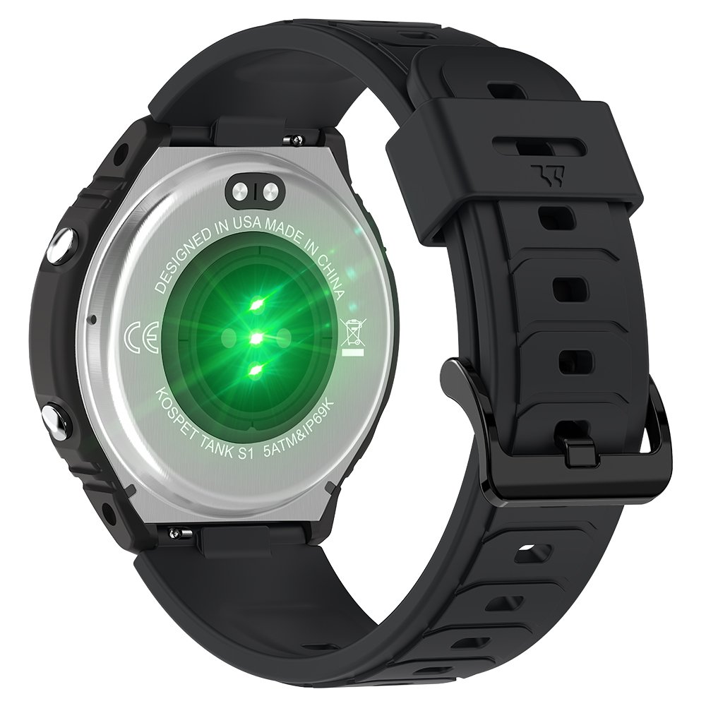 Offical Ladies style KOSPET TANK S1 Fashion Smart Watch Blood Pressure Reloj Music Outdoor Rugged Sports Call Smart Watch 2023