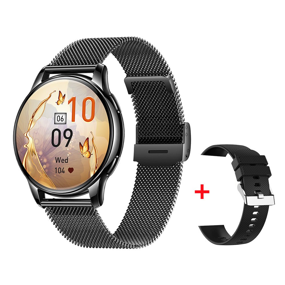 2024 Lady Smart Watch Heart Rate Blood Oxygen 1.32 inch AMOLED Screen BT Call IP68 Waterproof for Women' Health Y11 Smartwatch