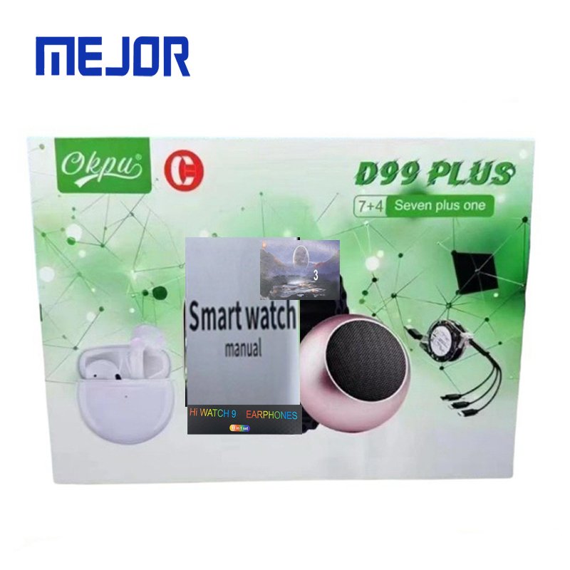 Air 31 smartwatch max suit D97 wireless watches 7 IN 1 earphone combination D96 Plus smart watch fan