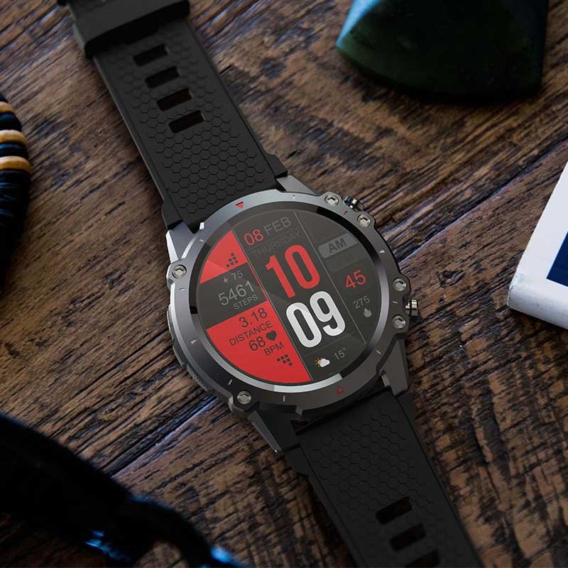 DM52 Sport outdoor Smart watch 2023 big Screen smartwatches for men Fashion IP68 280mahMAH BT call smartwatch