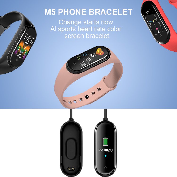 Wholesale Price Sports M3 M4 Smart Band Heart Rate Monitor Bracelet Fitness Tracker Smart Watch M4 Smartwatch