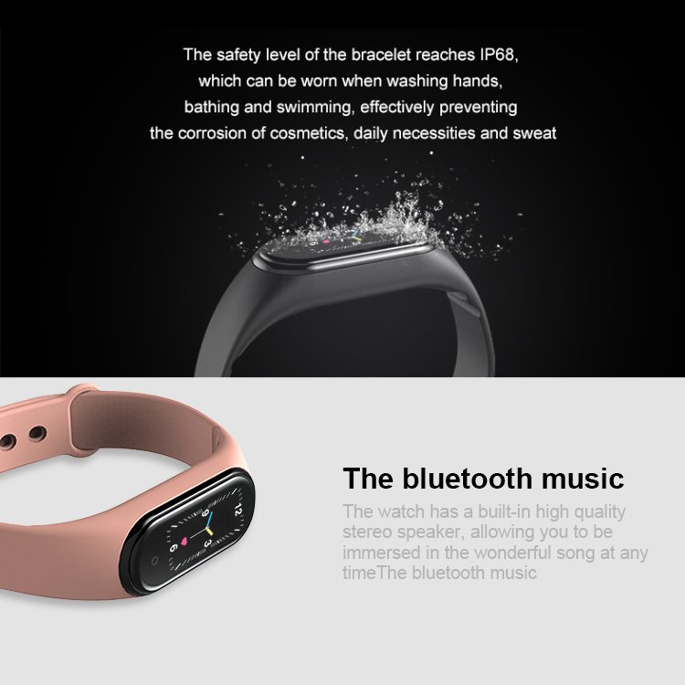 Wholesale Price Sports M3 M4 Smart Band Heart Rate Monitor Bracelet Fitness Tracker Smart Watch M4 Smartwatch