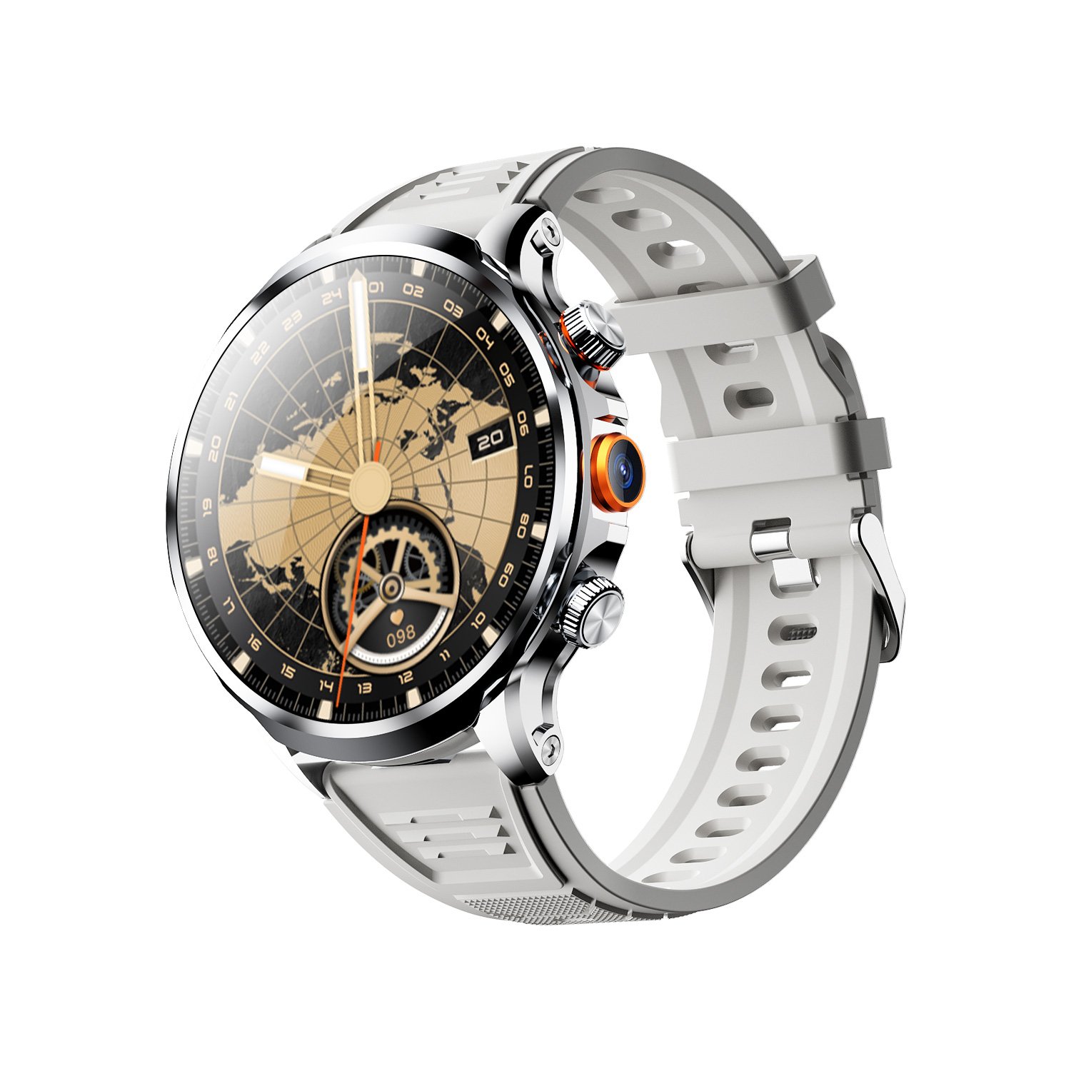 New 4G H18 Smartwatch with 1.85inch Large Display Memory System Android 8.1 Camera 2.0MP GPS Video Call gaming Smart Watch 2024