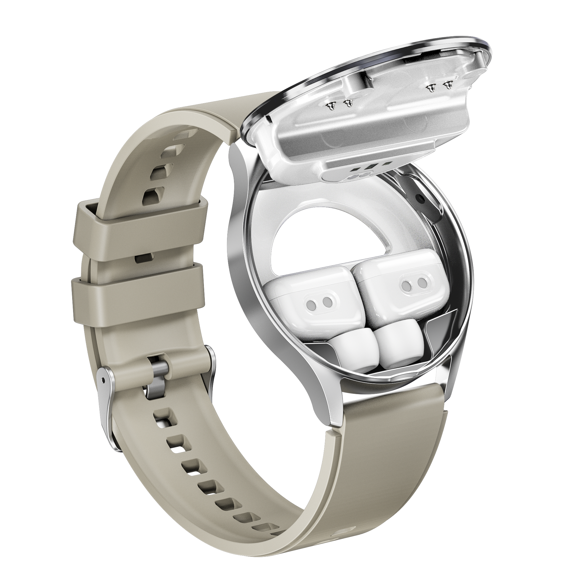 2024 New 2 In 1 Round Touch X10 Smartwatch Earphone Wireless Reloj Smart Watch With Earbud Earphone