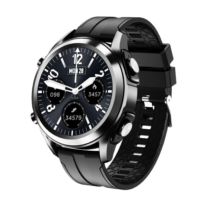 Factory price T10 2 In 1 Smartwatch With Wireless Earphone Mobile Phone Headphone Tws Earbuds T10 Smart Watch band