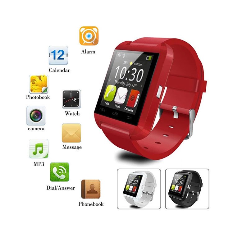 U8 Smartwatch Android Reloj Inteligente Sim Card Camera Mobile Phone Watch Akilli Saat Smart Watch U8