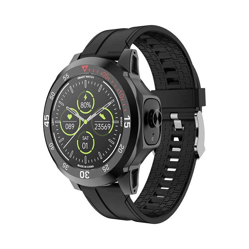 2022 N16 Smart Watch Men 2 In 1 TWS Wireless Headphones with MP3 Music Play Phone Call 300mah big battery smart watch
