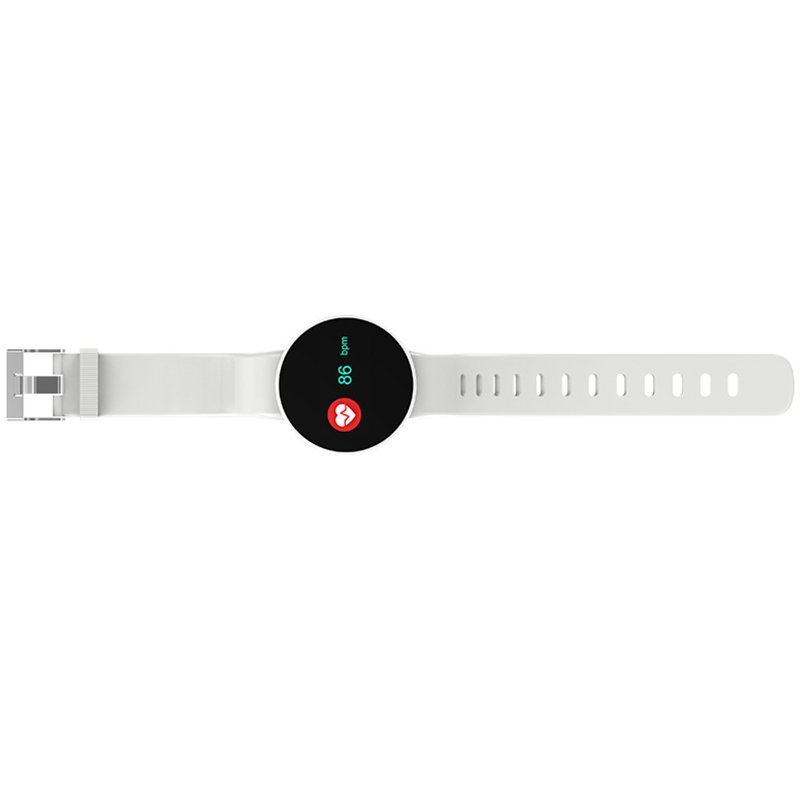 Hot Product Round Fashion Couple Detection Color Screen Monitor Smart Watch With Blood Pressure And Heart Rate