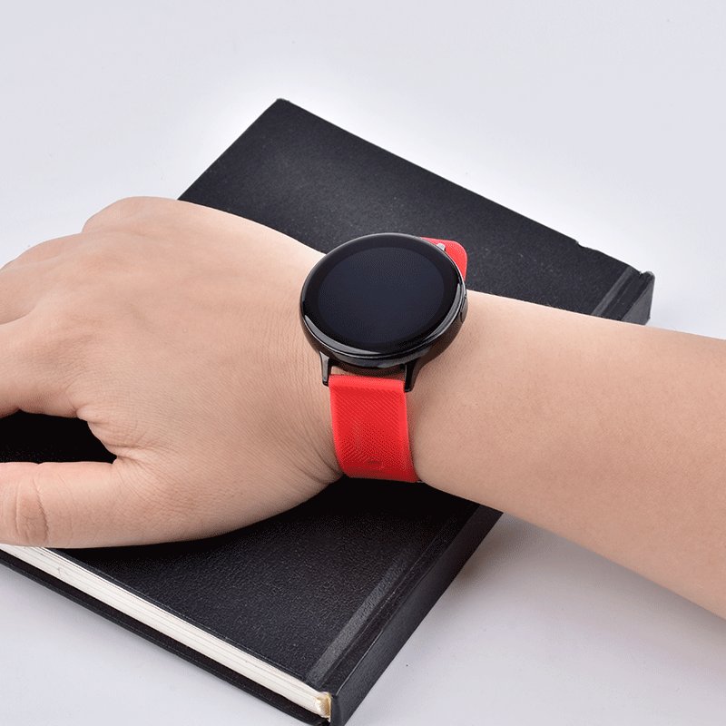 18 19 20 21 22mm Silicone Wrist Watch Strap Smart Watch Band