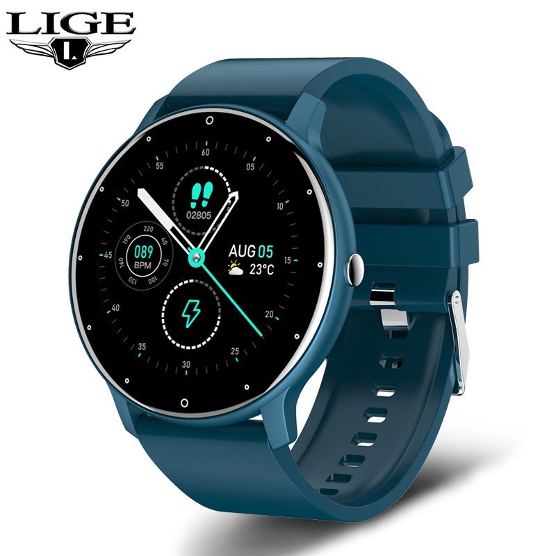 ZL02 High Quality Monitoring Smart Watch For Men Monitor Waterproof Health Tracker Sports Ladies Men Watch Smart Android IOS