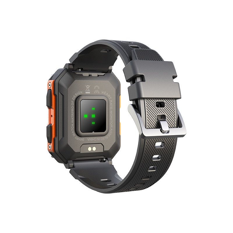 2024 Outdoor Smart Watch For Men Bt Call Ip68 Waterproof Large Memory Outdoor Sports Smartwatch 380mah Large Battery