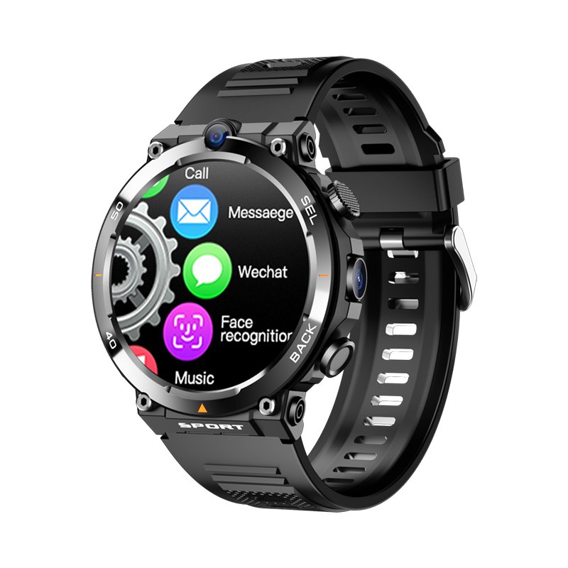 H10 4G Smart Watch 1.39 Inches HD Screen SIM Card WiFi GPS Navigation Android 8.1 System Alarm Clock Smartwatch