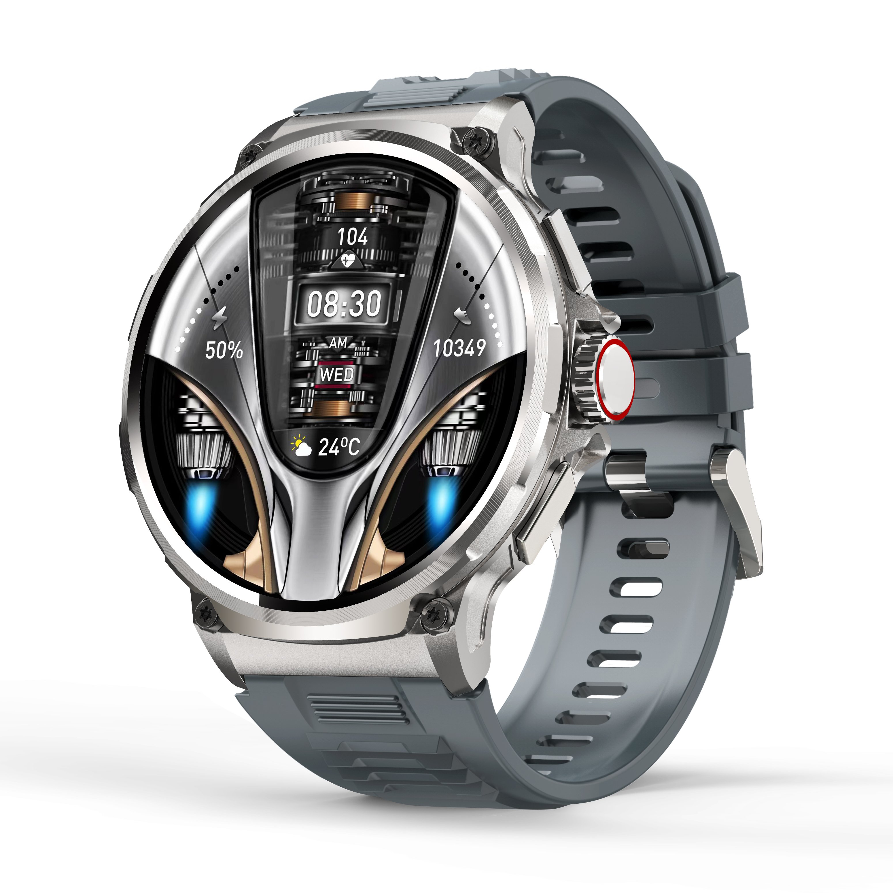 Smart wristwatch round smart watch bracelet factory wholesale OEM watch bluetooth call heart rate men smartwatch sport bracelet