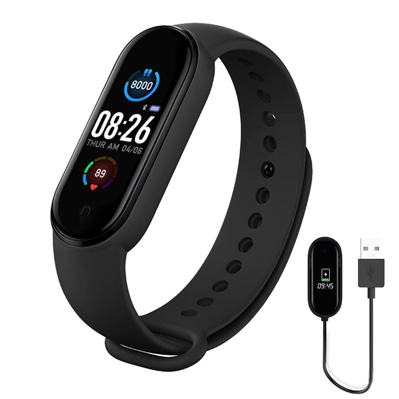 2021 New Smart Watch Watch6 Full-screen Hd 24-hour Heart Rate Monitoring Ip67 Sports Watch Call Bracelet Smart Watch