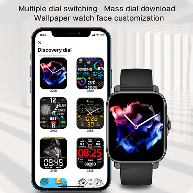 2022 New trending smart watch with full touch screen wearable device