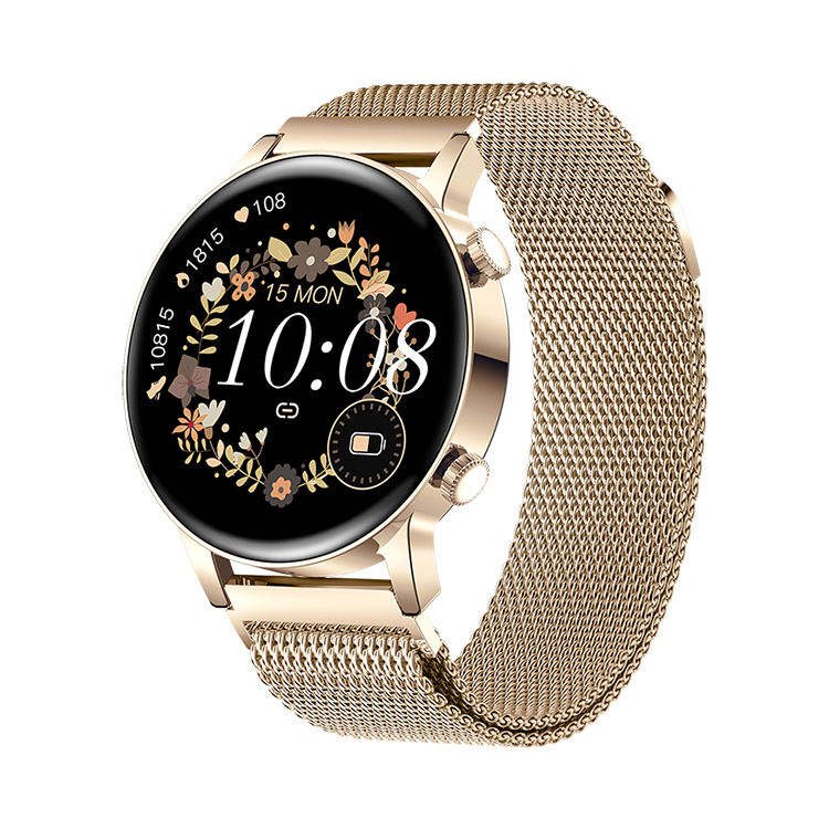 2024 Fashion Smart Watch for Men Women Round Screen AMOLED Smartwatch BT Callings Ladies Smart Watch MK30
