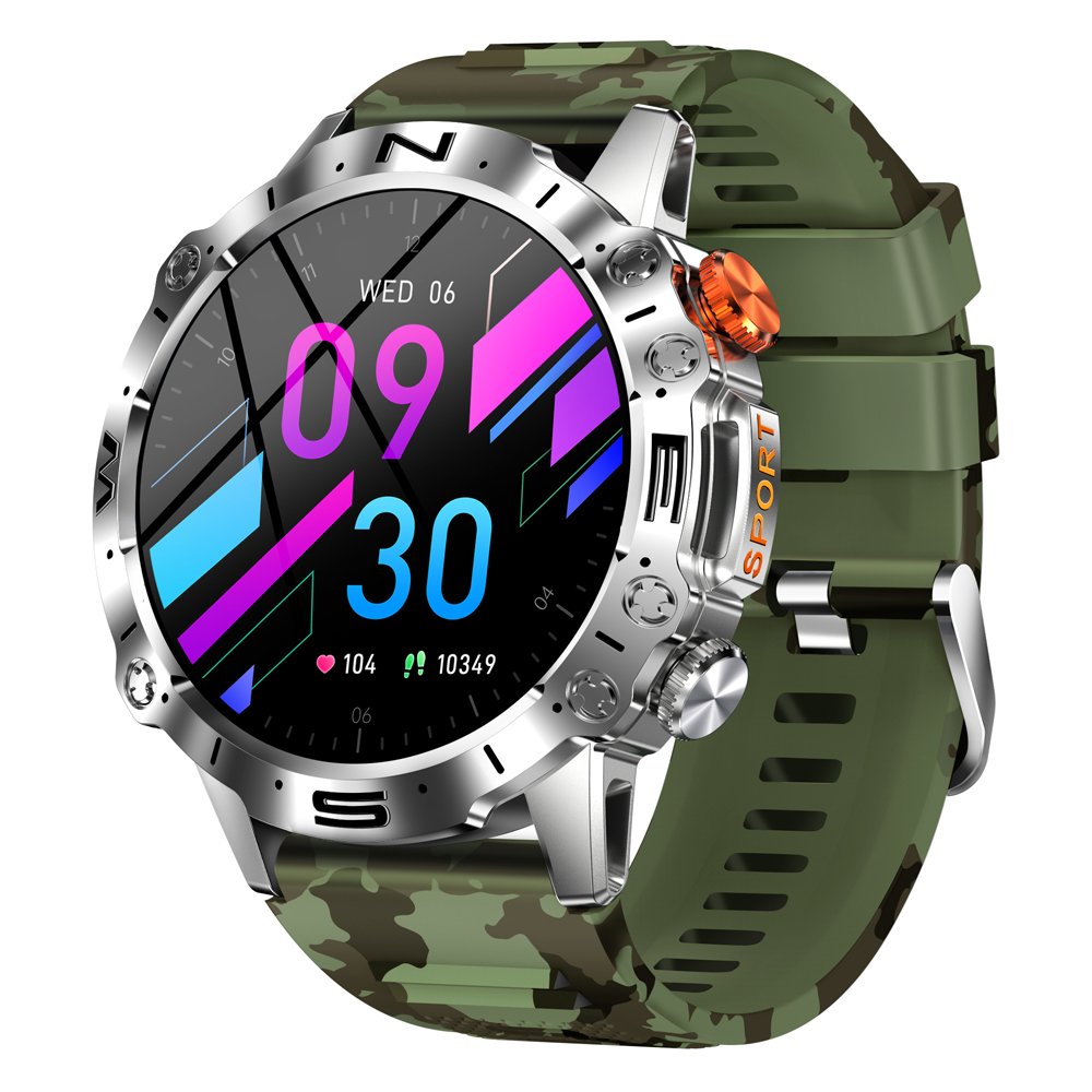 K59 1.43 inch AMOLED screen BT call IP68 Round Smart Watch 2022 K59 PRO Sports outdoor Smart watch 2024