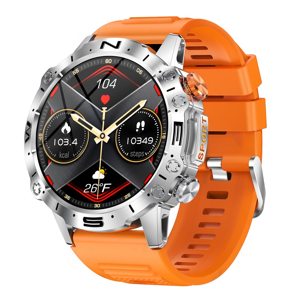 K59 1.43 inch AMOLED screen BT call IP68 Round Smart Watch 2022 K59 PRO Sports outdoor Smart watch 2024