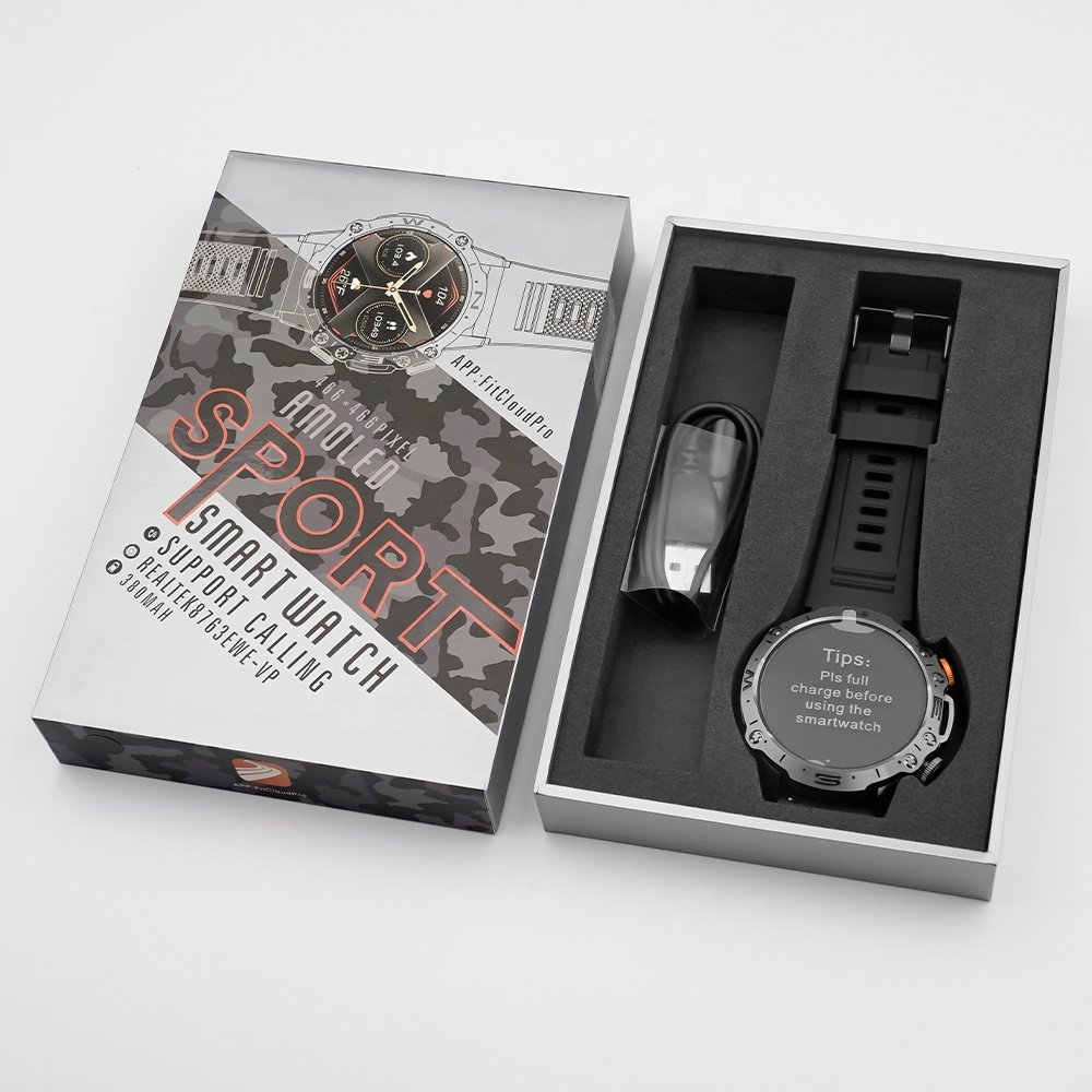 K59 1.43 inch AMOLED screen BT call IP68 Round Smart Watch 2022 K59 PRO Sports outdoor Smart watch 2024