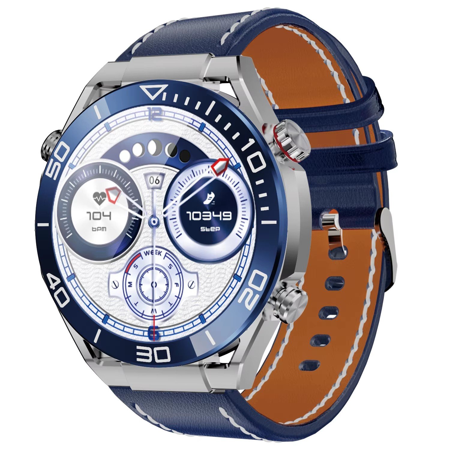 HD WATCH ULTIMATE IP68 Waterproof And Dust-Proof Smartwatch Zinc Alloy Shell Large Battery Smart Watch Custom for Men