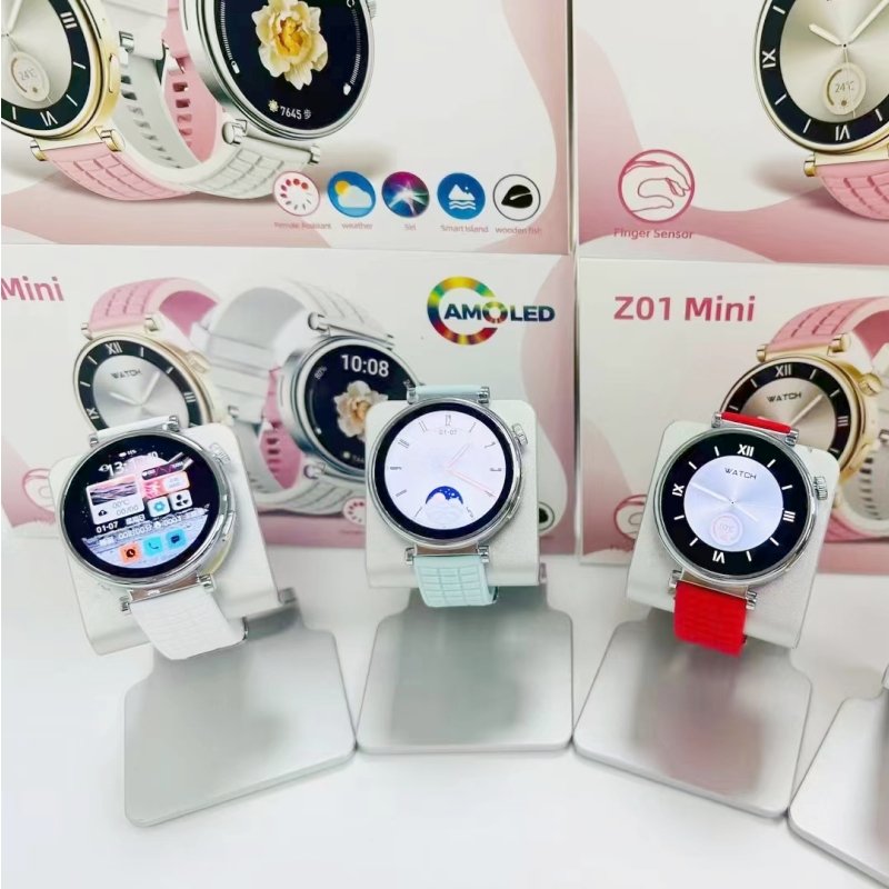 Fashion z01 MINI smart watch for Inteligente BT call Watch lady smart watches with mobile phone for women