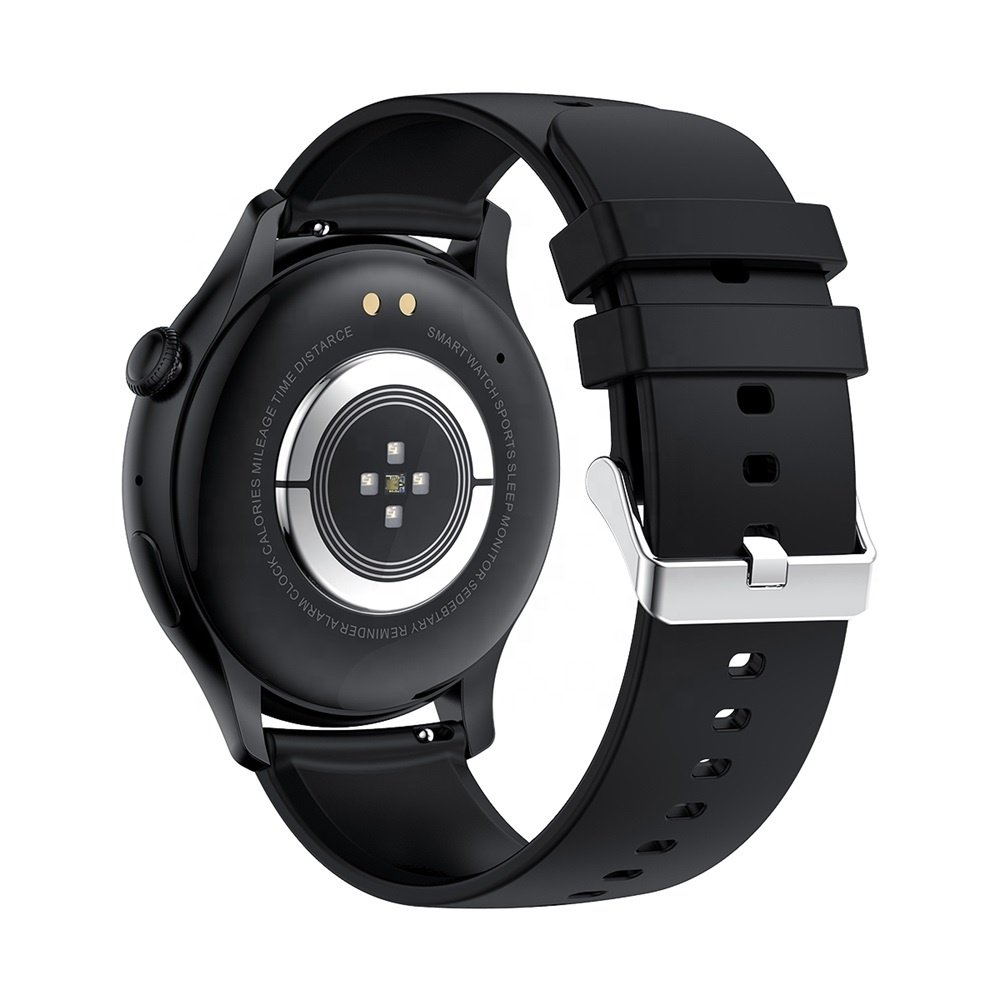 HK85 Smart Watch with 1.43" AMOLED Round HD Screen BT Call Health Monitoring AMOLED Smart Watch with Always on Display Feature