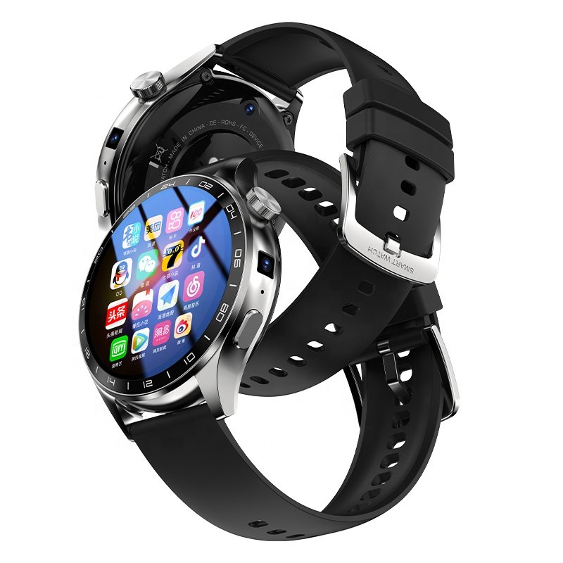 4G full Netcom global calls K11 4G LTE for Android smart watch sim card 1.43-inch 4G AMOLED Screen Smart Watch