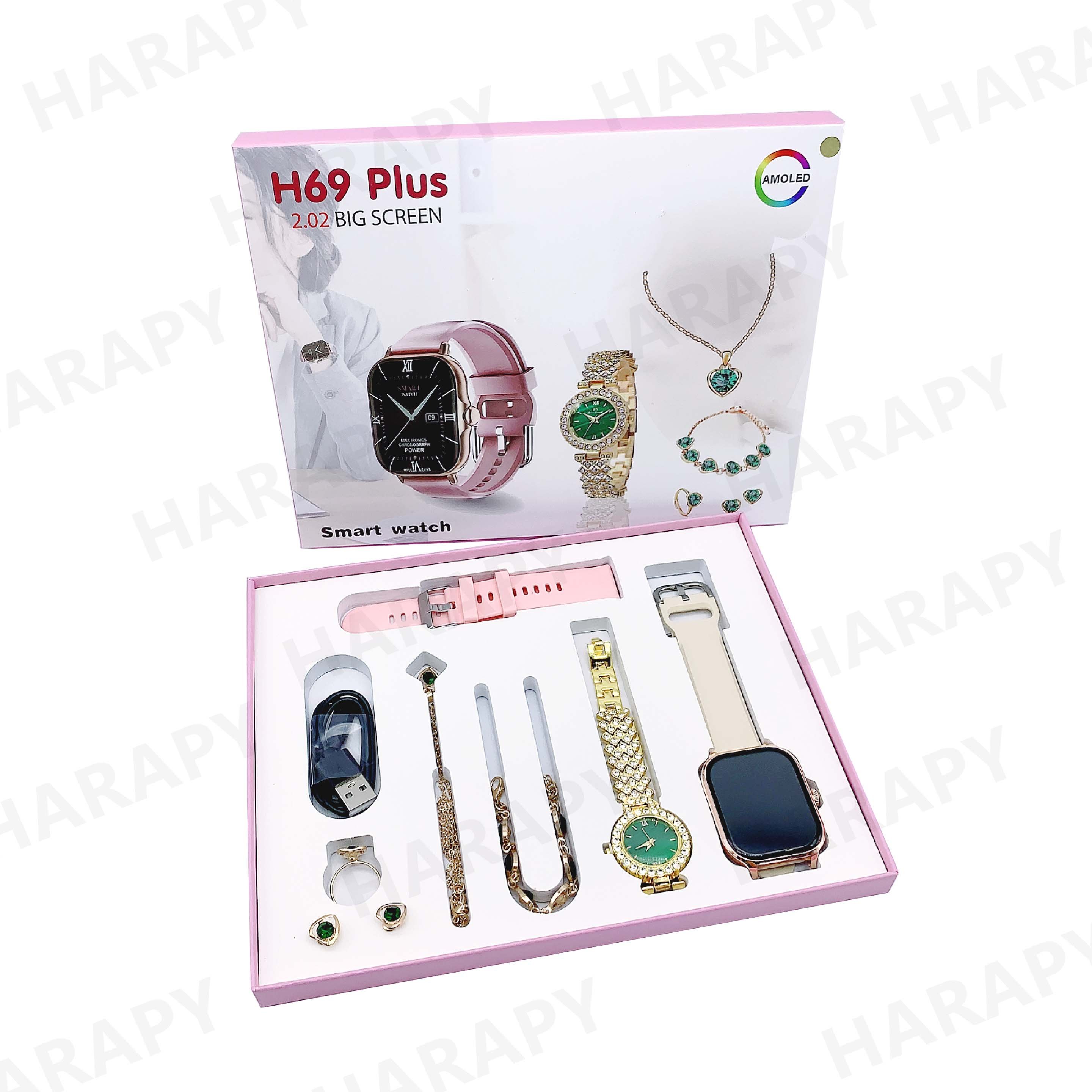 H69plus watch9 ultra Smart watch Wireless Charge 2.19 Inch watch9ultra Series 8 i 9 Marine strap T800 T900 S9 sports H69 plus S8