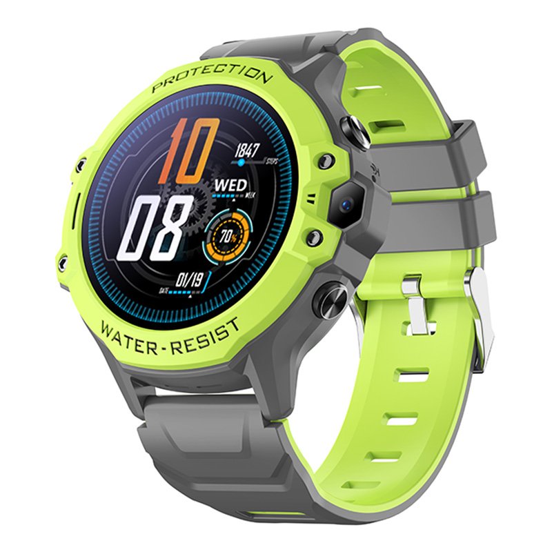 K55X Smartwatch 4G Sim Card Video Chat 1.28inch Round Screen 800mAh Battery Life Waterproof GPS SOS Function Kids Smart Watch