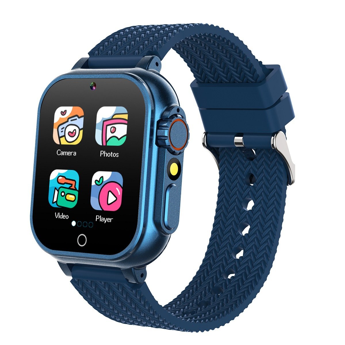 Waterproof 4G Network Kids Smart Watches Girls 1000mAh Dial Video BT Call GPS HD Photo Telephone Book Control SOS for Help