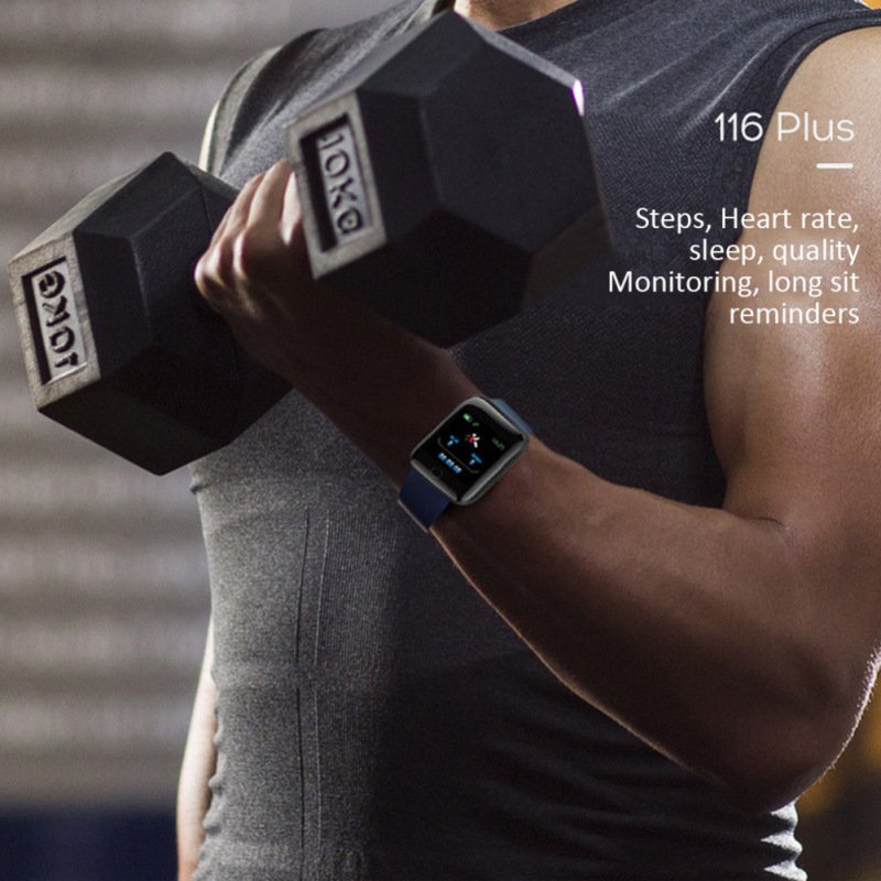 116plus Smart Watch Men Blood Pressure Waterproof Smartwatch Women Heart Rate Monitor Fitness Tracker Sport Watches