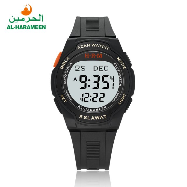 Unisex Islamic Automatic Qibla Azan Sport Watch Factory