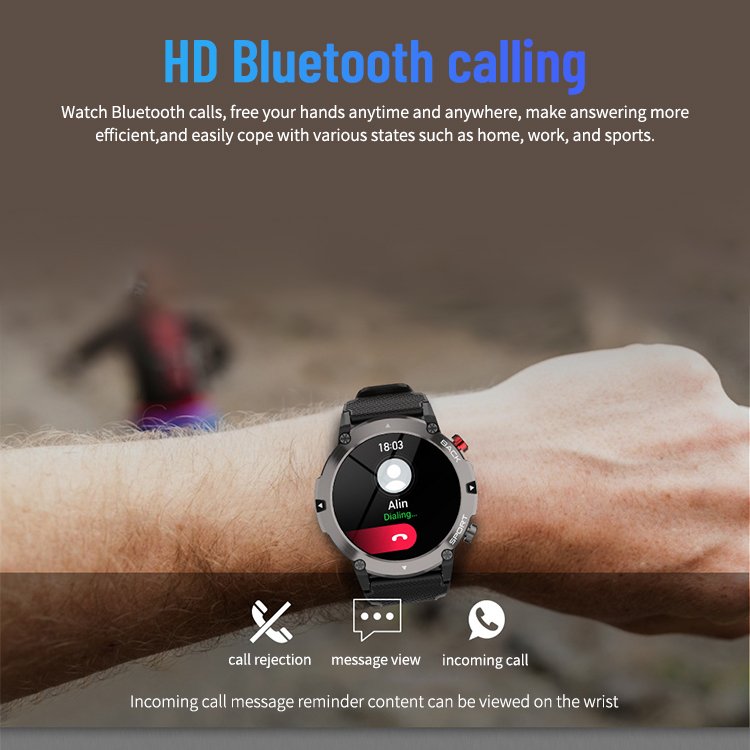 2023 New C21 1.32 Inch Round Screen 300mah Ip67 Waterproof 19+ Sport Mode Gps Tracker Women Men Sport Watch For Ios Android