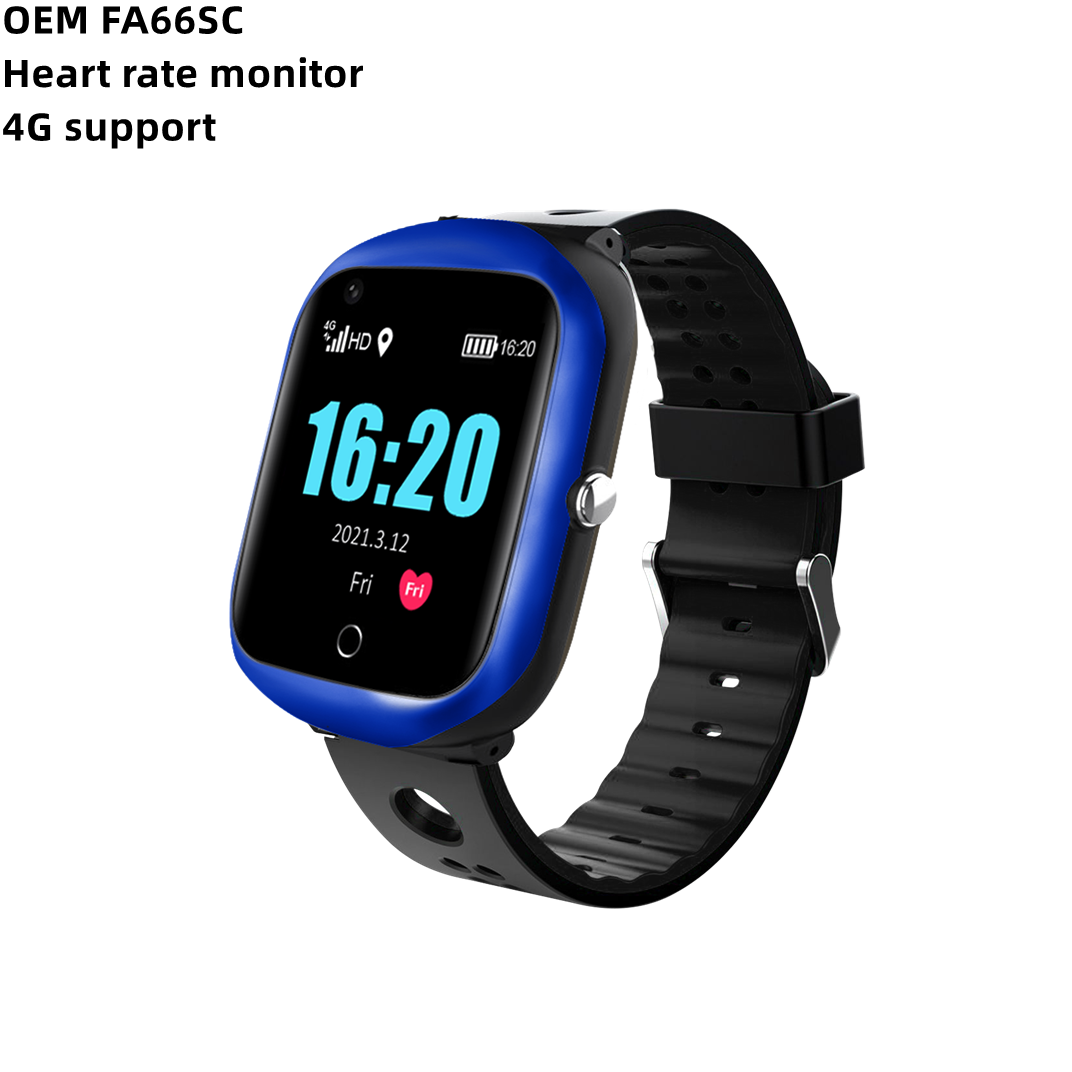 OEM 2024 watch smart 4g with sim card GPS LBS WIFI position heart rate SOS button FA66SC camera smart watch