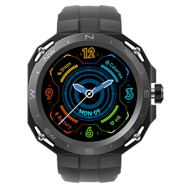 HW3Cyber Sports Smart Watch NFC BT Call 1.39inch HD Screen Heart Rate Blood Oxygen Sleep Monitor GS3 HW3 Cyber Women smartwatch