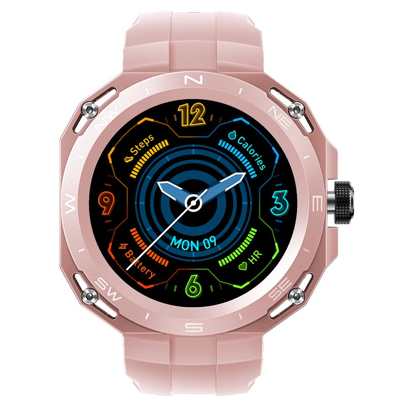 HW3Cyber Sports Smart Watch NFC BT Call 1.39inch HD Screen Heart Rate Blood Oxygen Sleep Monitor GS3 HW3 Cyber Women smartwatch